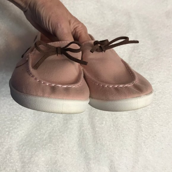 Lincoln Outfitters Pink Loafers Slip Ons, Size 8 - Picture 2 of 8